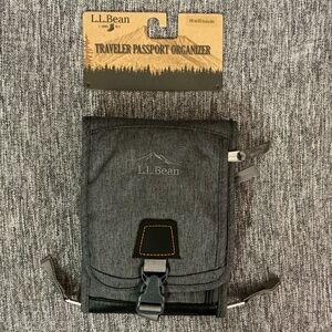 NWT LL Bean Travel Organizer - RFID